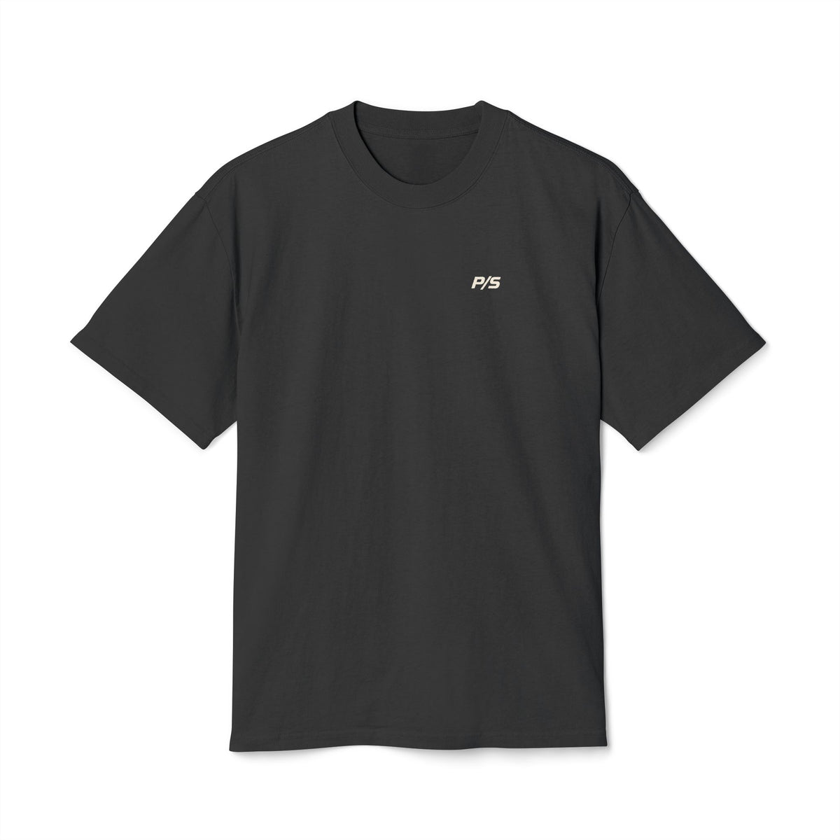 BECOME UNRECOGNISABLE manga-inspired faded-black oversized tee, supplier digital mockup 2